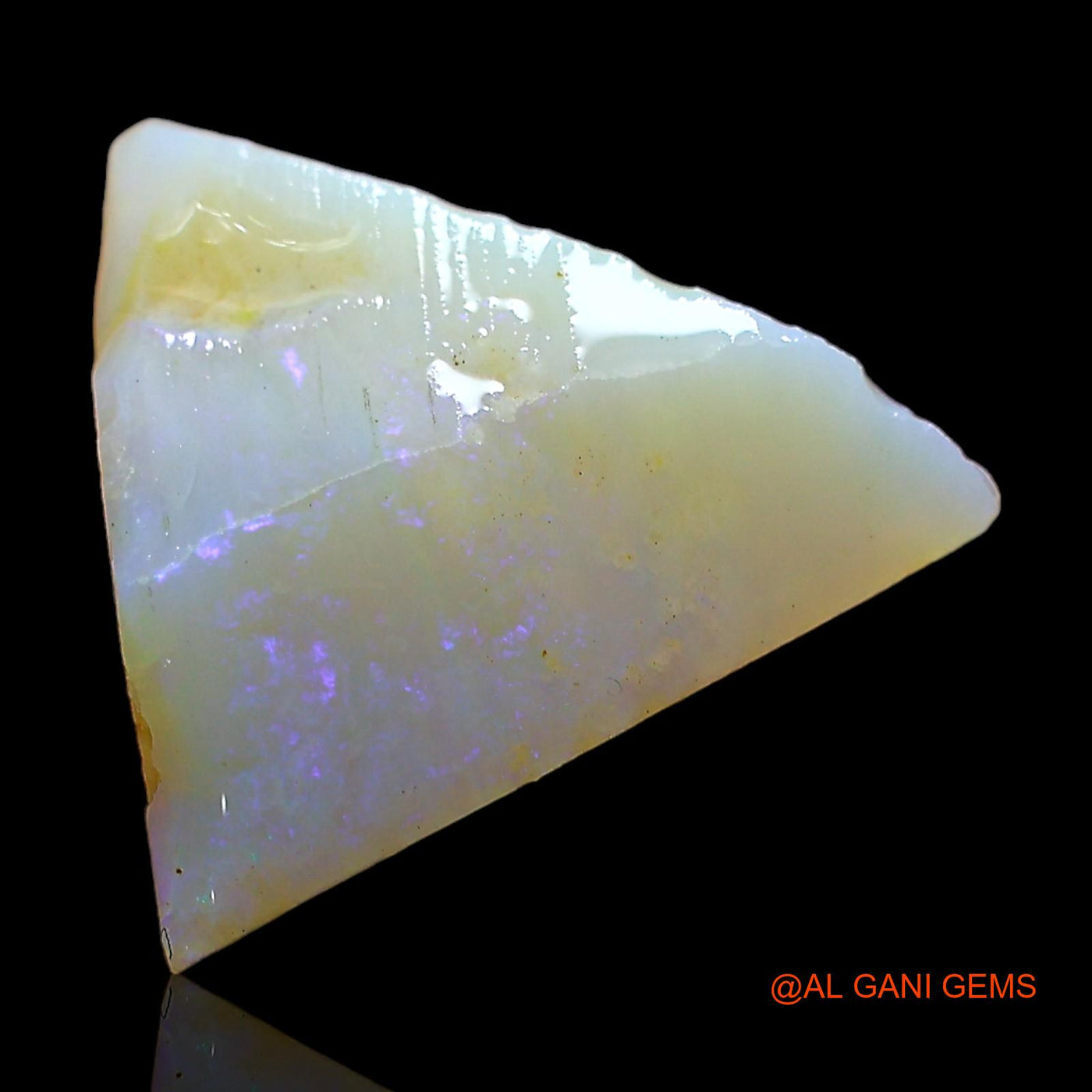 Natural Untreated Fire Opal Loose Gemstone Fancy Rough From Australia 7.00 Cts 15x14x7 mm RD-311