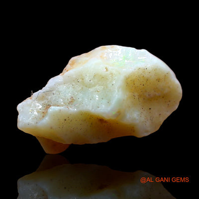 Natural Untreated Fire Opal Loose Gemstone Fancy Rough From Australia 5.00 Cts 19x11x7 mm RD-312