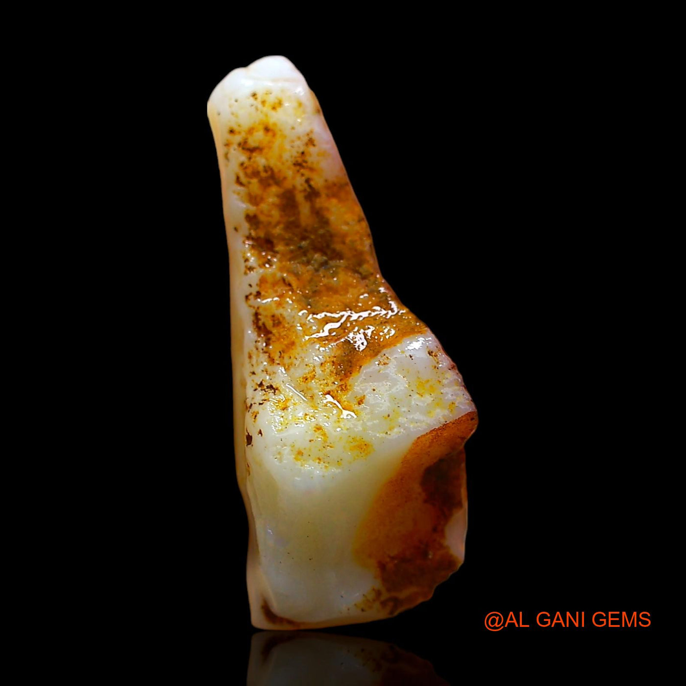 5.00 Cts Unheated Australian Fire Opal Loose Gemstone Fancy Rough Natural 19x7x7 mm RD-313