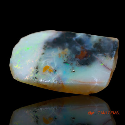 9.00 Cts Unheated Australian Fire Opal Loose Gemstone Fancy Rough Natural 21x14x4 mm RD-31