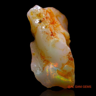 5.00 Cts Natural Australian Fire Opal Loose Gemstone Fancy Rough 17x9x6 mm RD-321