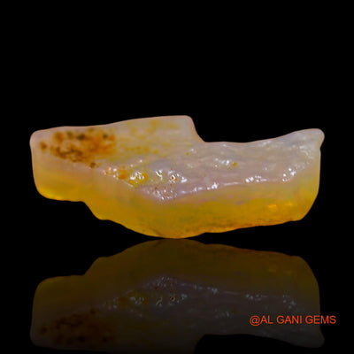 3.00 Cts Natural Australian Fire Opal Loose Gemstone Fancy Rough 18x9x3 mm RD-324
