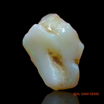 Natural Fire Opal Gemstone 5.00 Cts Loose Fancy Rough From Australia 13x12x9 mm RD-326