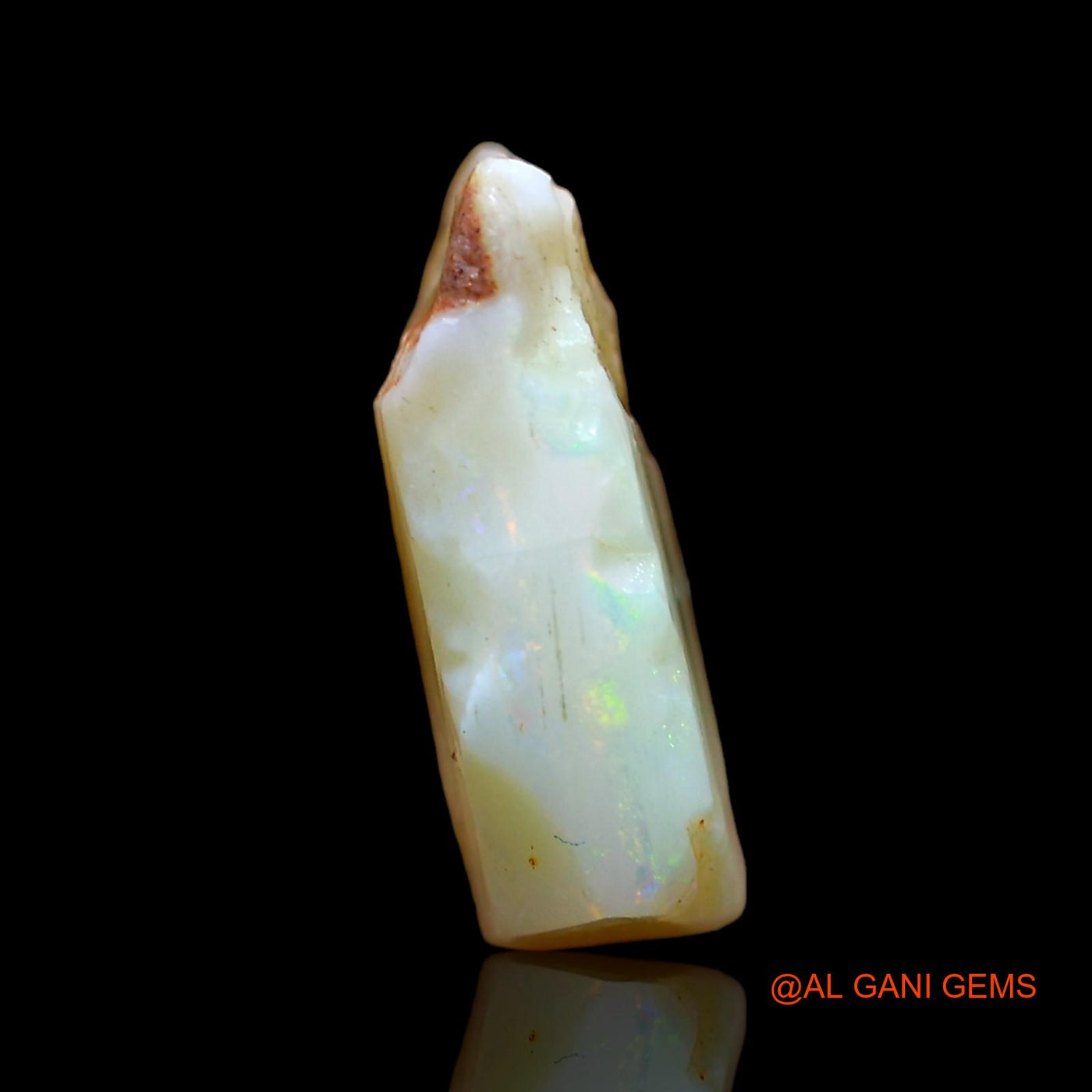 5.00 Cts Natural Australian Fire Opal Loose Gemstone Fancy Rough 15x10x5 mm RD-328