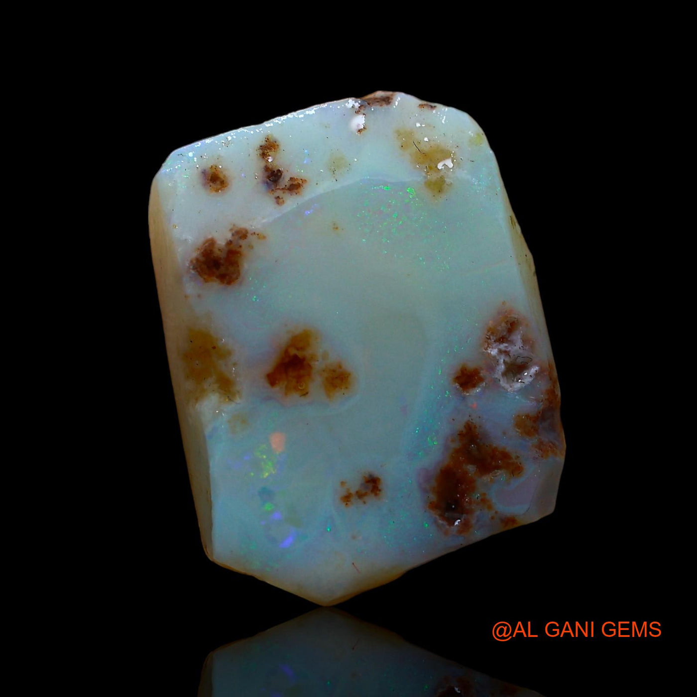 10.00 Cts Natural Australian Fire Opal Loose Gemstone Fancy Rough 20x15x4 mm RD-32