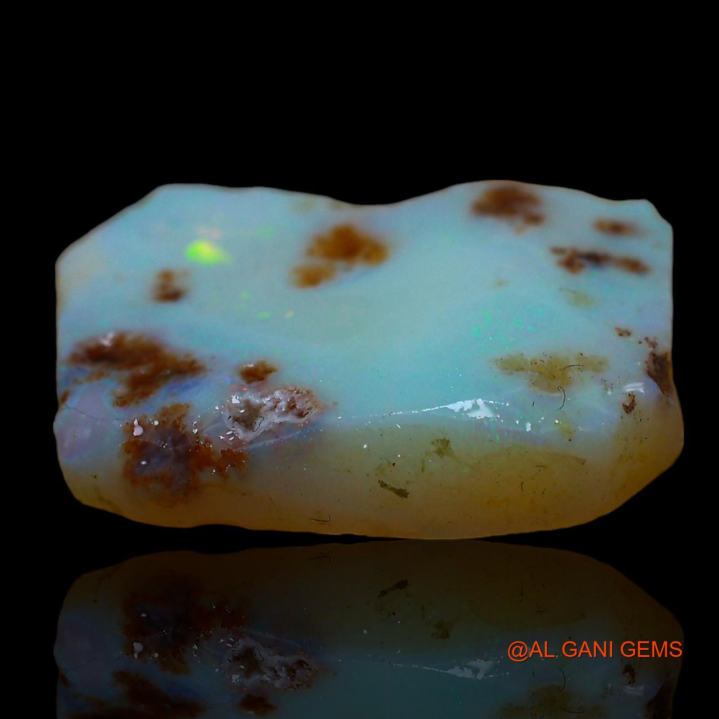 10.00 Cts Natural Australian Fire Opal Loose Gemstone Fancy Rough 20x15x4 mm RD-32