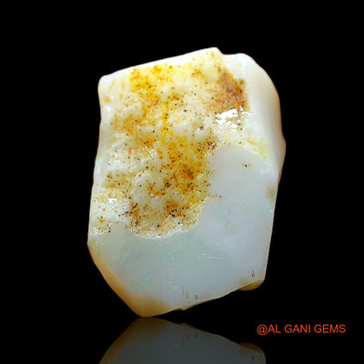Natural Untreated Fire Opal Loose Gemstone Fancy Rough From Australia 5.00 Cts 15x11x4 mm RD-331