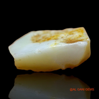 Natural Untreated Fire Opal Loose Gemstone Fancy Rough From Australia 5.00 Cts 15x11x4 mm RD-331