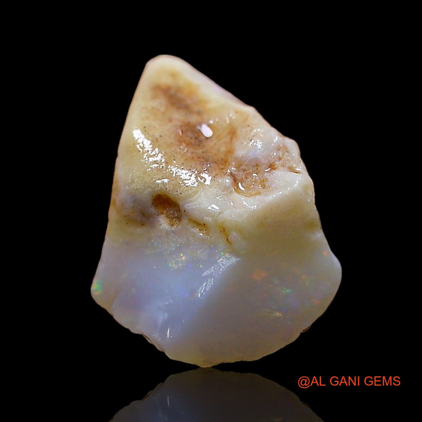 4.00 Cts Natural Australian Fire Opal Fancy Rough Loose Gemstone For Jewelry 15x11x6 mm RD-345