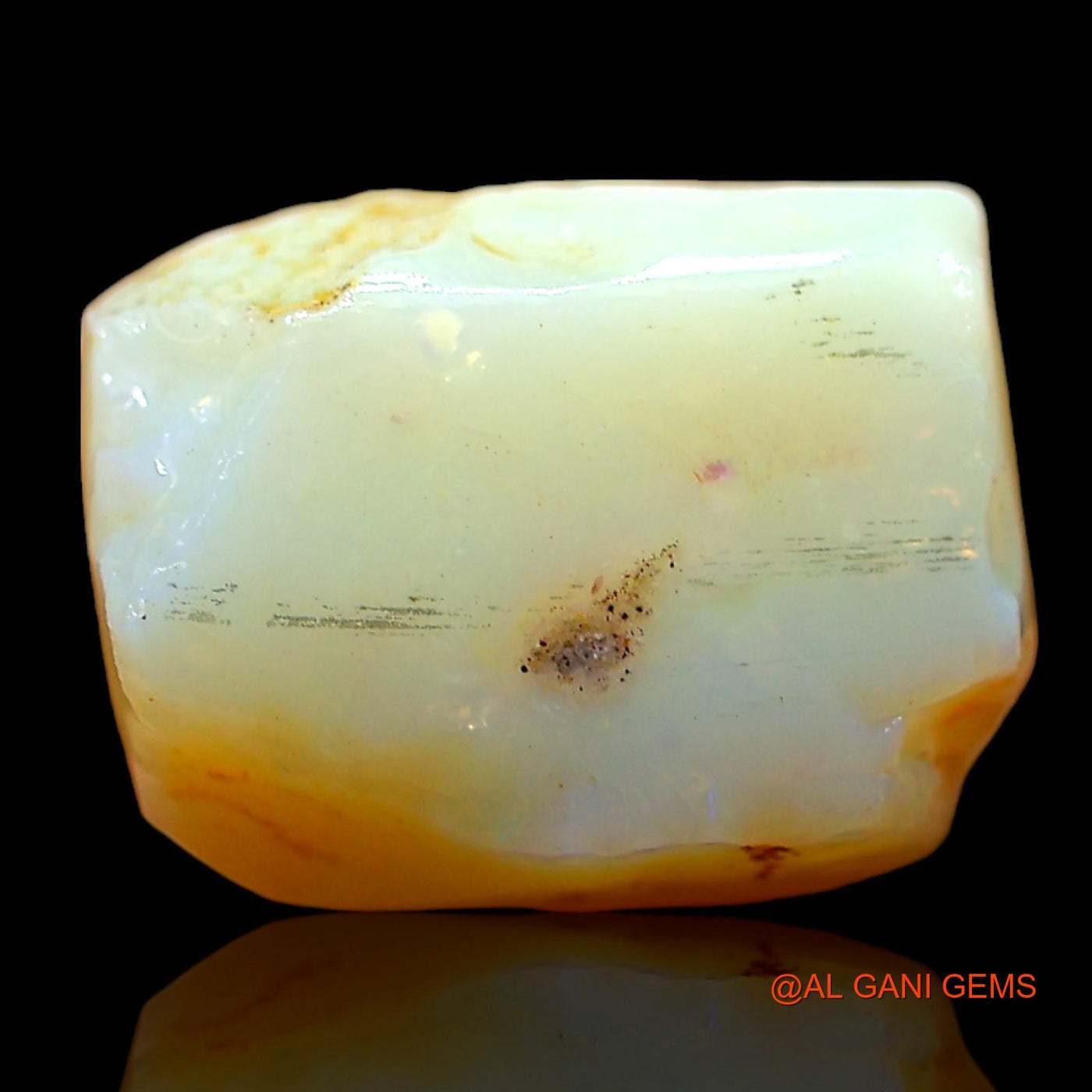 6.00 Cts Unheated Australian Fire Opal Loose Gemstone Fancy Rough Natural 13x10x6 mm RD-347