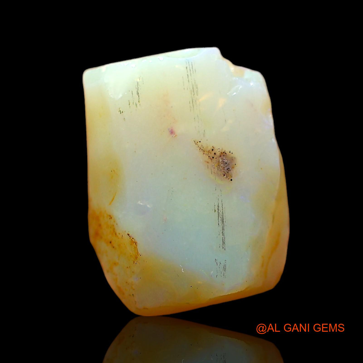 6.00 Cts Unheated Australian Fire Opal Loose Gemstone Fancy Rough Natural 13x10x6 mm RD-347