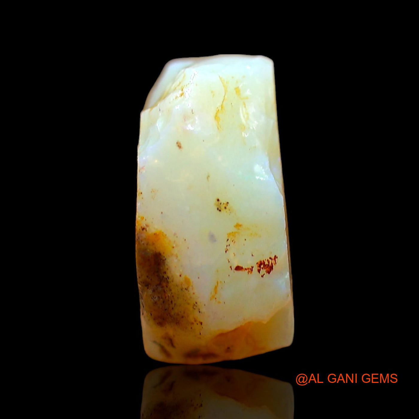 6.00 Cts Unheated Australian Fire Opal Loose Gemstone Fancy Rough Natural 13x10x6 mm RD-347
