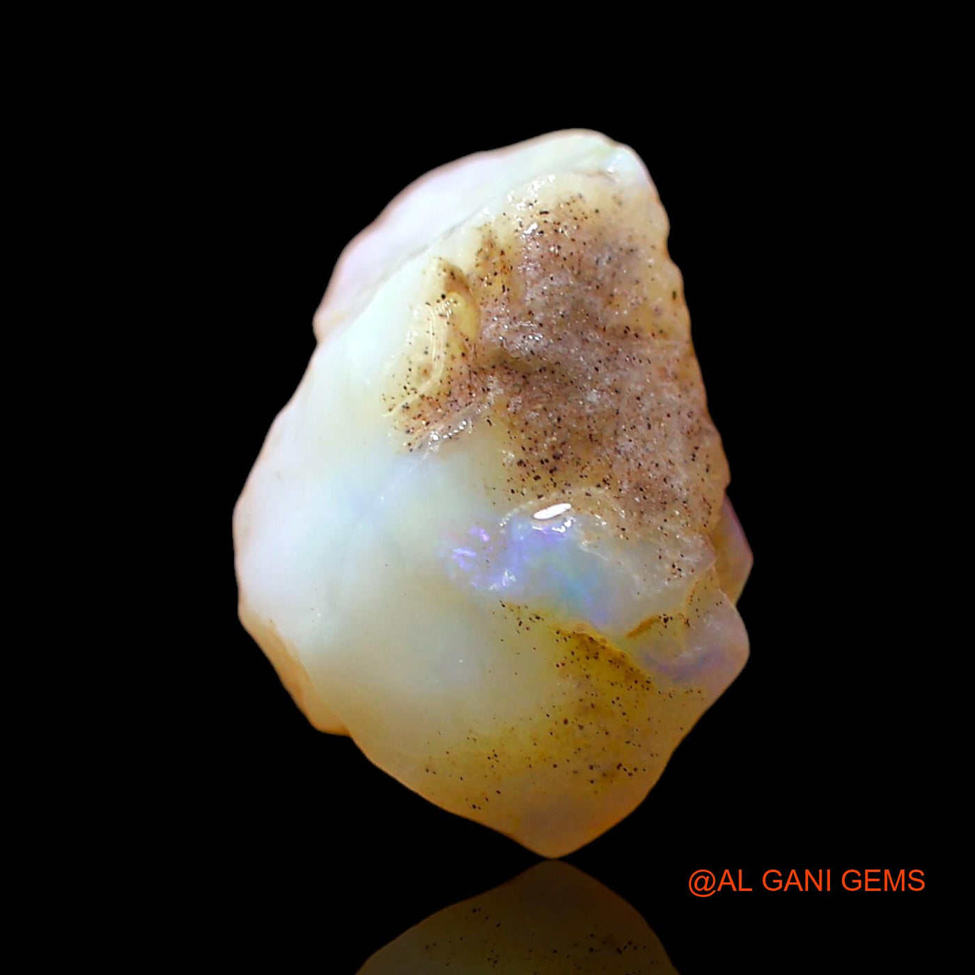 5.00 Cts Unheated Australian Fire Opal Loose Gemstone Fancy Rough Natural 15x10x8 mm RD-348