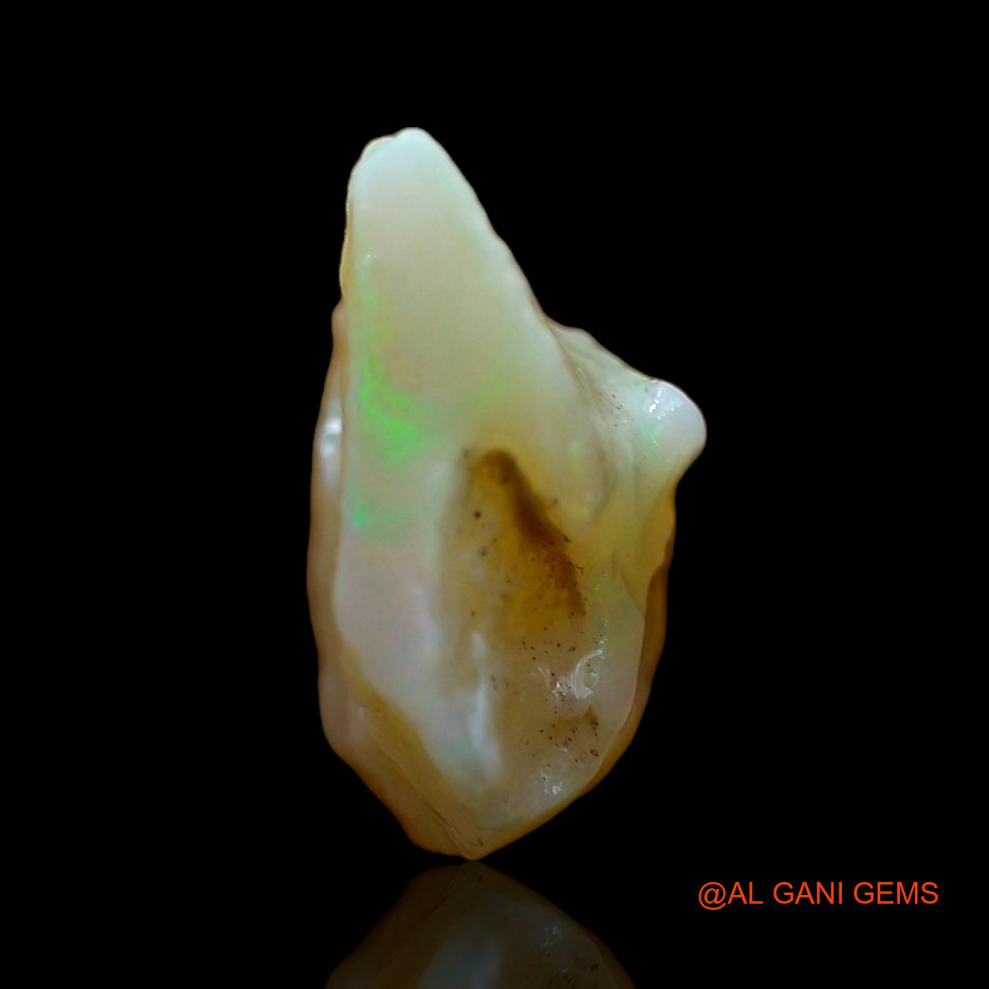 5.00 Cts Unheated Australian Fire Opal Loose Gemstone Fancy Rough Natural 13x12x6 mm RD-349