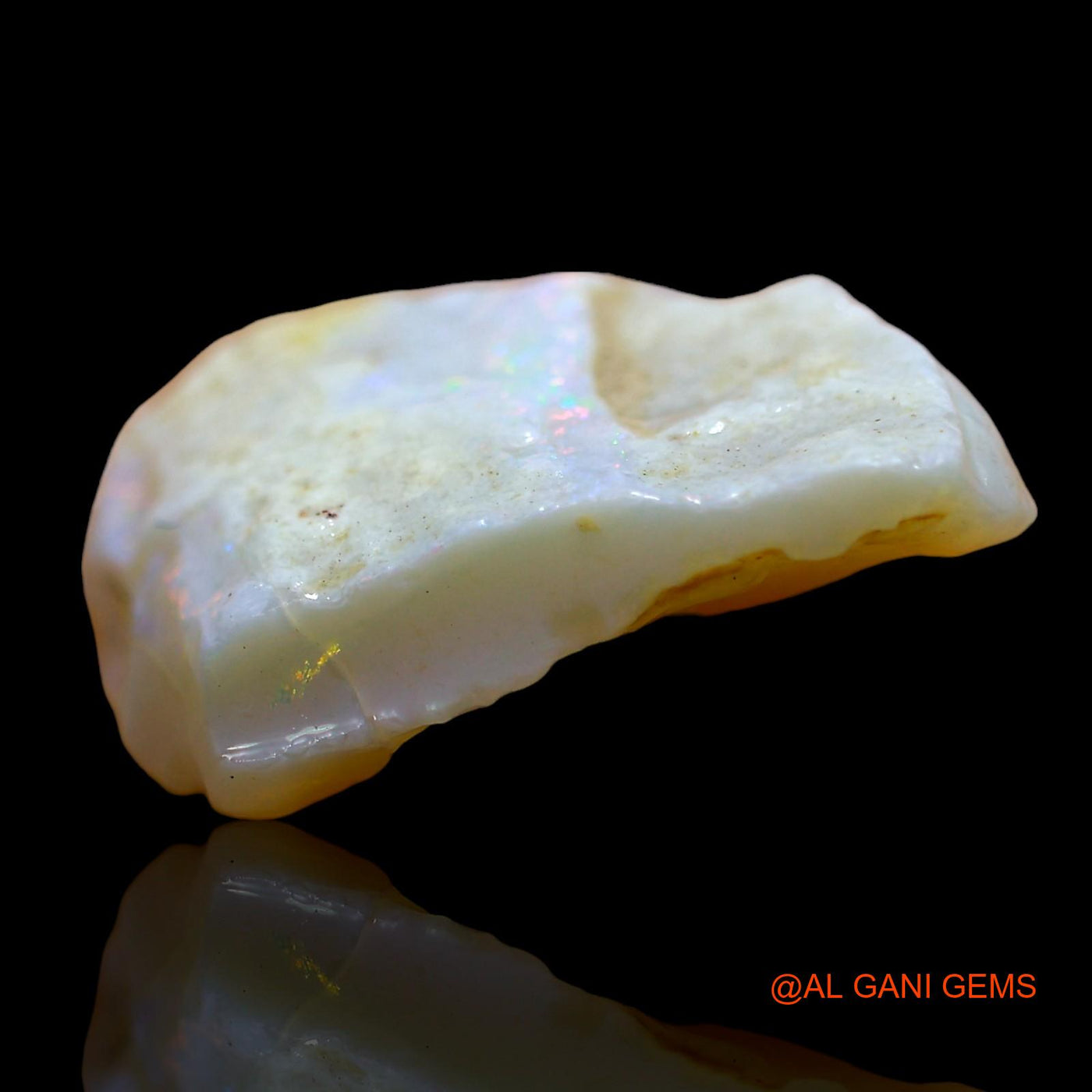4.00 Cts Natural Australian Fire Opal Fancy Rough Loose Gemstone For Jewelry 17x12x5 mm RD-351