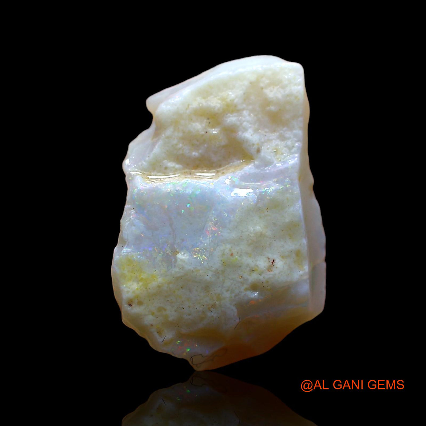4.00 Cts Natural Australian Fire Opal Fancy Rough Loose Gemstone For Jewelry 17x12x5 mm RD-351