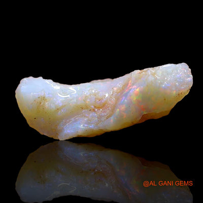 Natural Untreated Fire Opal Loose Gemstone Fancy Rough From Australia 4.00 Cts 15x12x6 mm RD-352