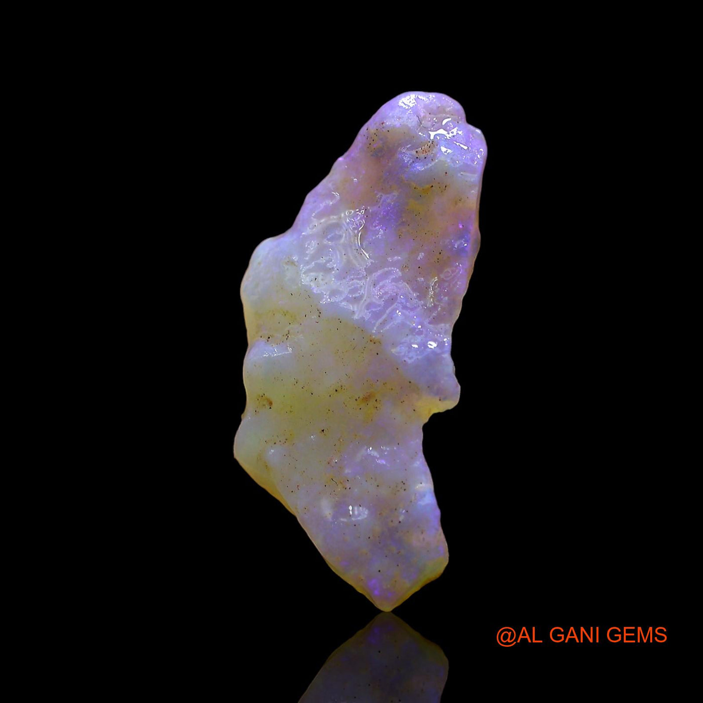 2.00 Cts Unheated Australian Fire Opal Loose Gemstone Fancy Rough Natural 20x9x3 mm RD-354