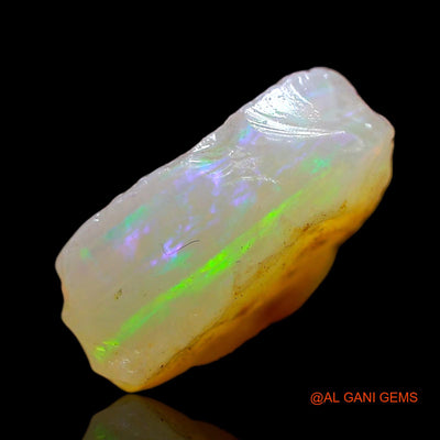 5.00 Cts Natural Australian Fire Opal Loose Gemstone Fancy Rough 15x12x5 mm RD-356