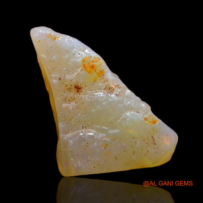 5.00 Cts Natural Australian Fire Opal Loose Gemstone Fancy Rough 15x12x5 mm RD-356
