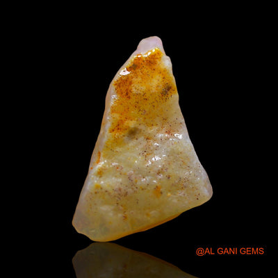 5.00 Cts Natural Australian Fire Opal Loose Gemstone Fancy Rough 15x12x5 mm RD-356
