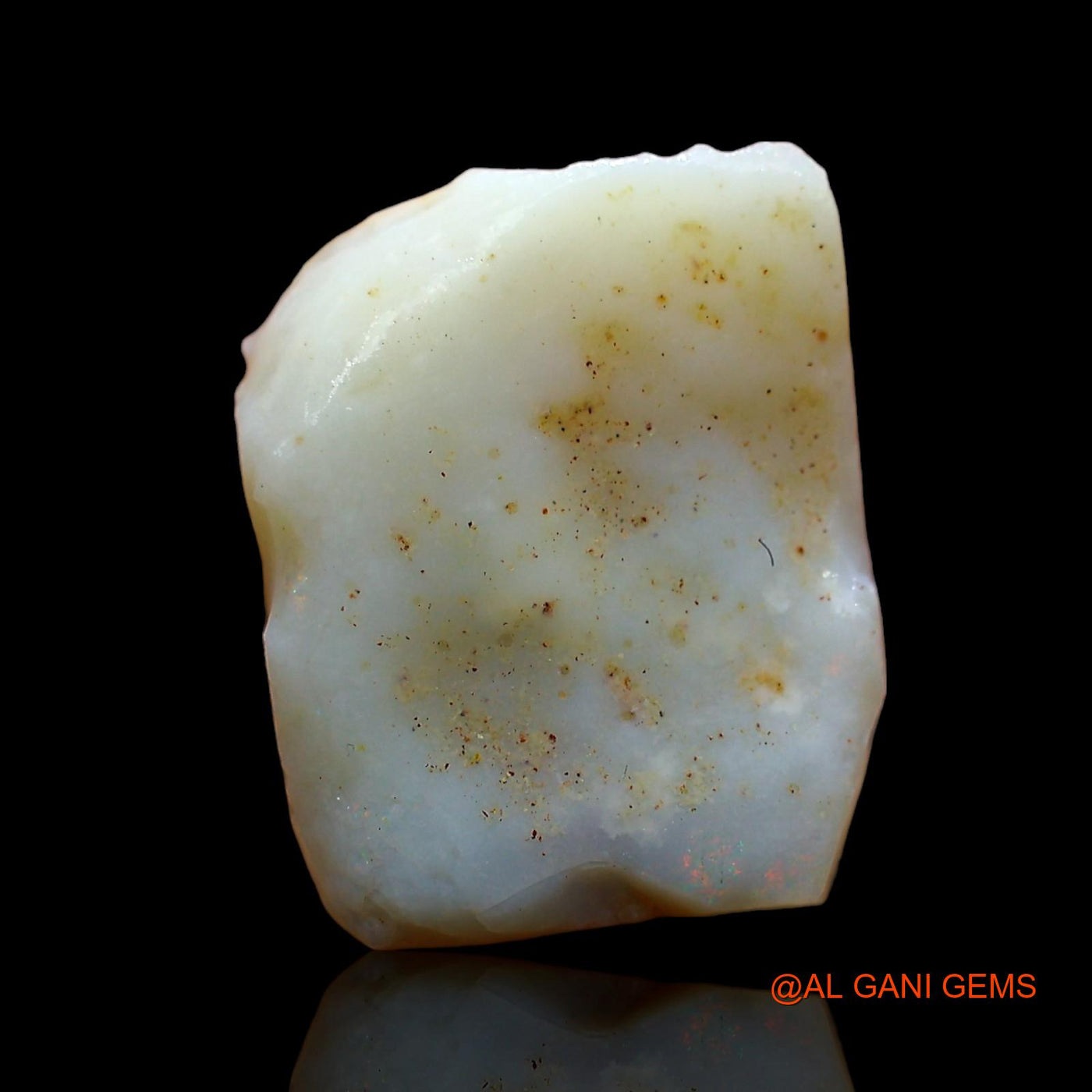 4.00 Cts Unheated Australian Fire Opal Loose Gemstone Fancy Rough Natural 15x11x5 mm RD-357