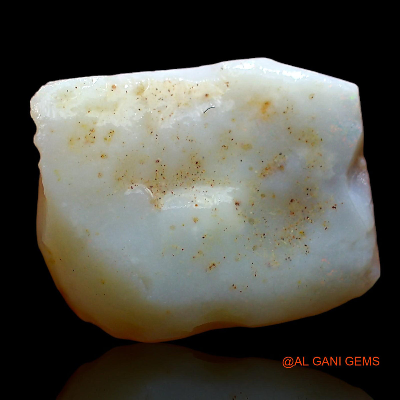 4.00 Cts Unheated Australian Fire Opal Loose Gemstone Fancy Rough Natural 15x11x5 mm RD-357