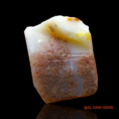 4.00 Cts Unheated Australian Fire Opal Loose Gemstone Fancy Rough Natural 15x11x5 mm RD-357