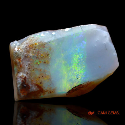 4.00 Cts Natural Australian Fire Opal Loose Gemstone Fancy Rough 13x9x4 mm RD-358
