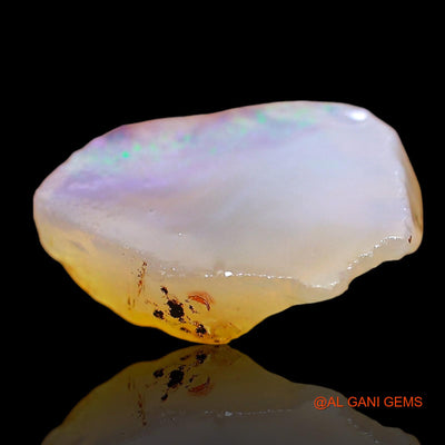 Natural Fire Opal Gemstone 4.00 Cts Loose Fancy Rough From Australia 14x10x4 mm RD-359