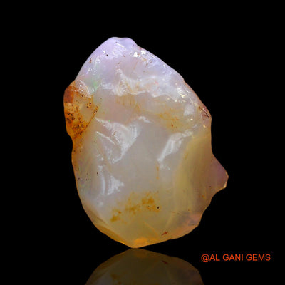 Natural Fire Opal Gemstone 4.00 Cts Loose Fancy Rough From Australia 14x10x4 mm RD-359