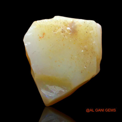 Natural Untreated Fire Opal Loose Gemstone Fancy Rough From Australia 6.00 Cts 13x12x5 mm RD-363