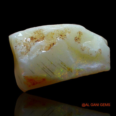 5.00 Cts Natural Australian Fire Opal Loose Gemstone Fancy Rough 13x8x6 mm RD-367