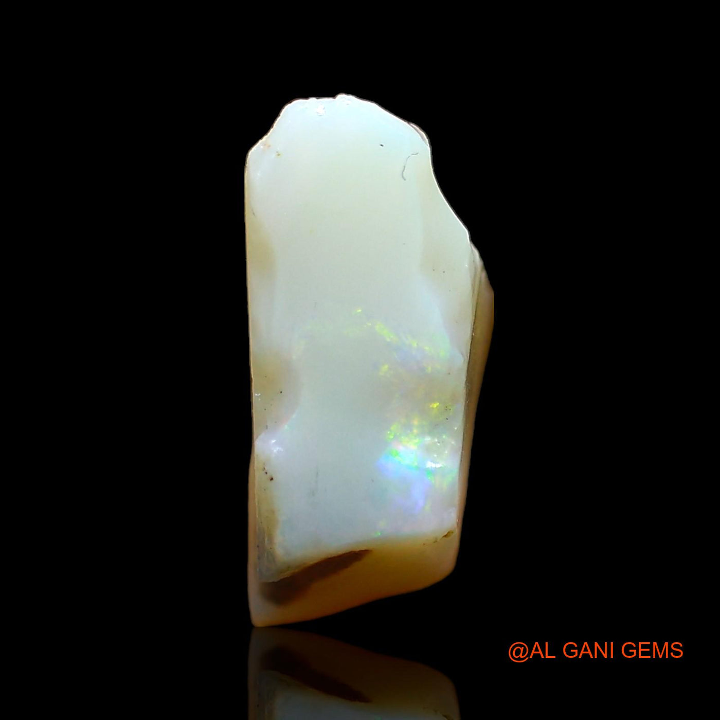 Natural Untreated Fire Opal Loose Gemstone Fancy Rough From Australia 5.00 Cts 12x10x6 mm RD-368