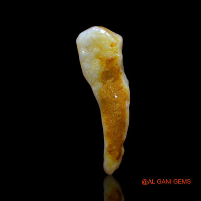 Natural Untreated Fire Opal Loose Gemstone Fancy Rough From Australia 3.00 Cts 22x7x6 mm RD-36
