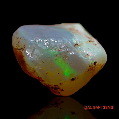 4.00 Cts Unheated Australian Fire Opal Loose Gemstone Fancy Rough Natural 10x10x7 mm RD-370