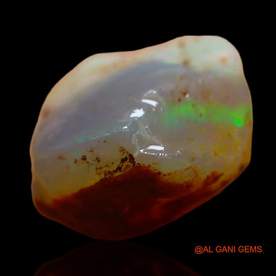 4.00 Cts Unheated Australian Fire Opal Loose Gemstone Fancy Rough Natural 10x10x7 mm RD-370