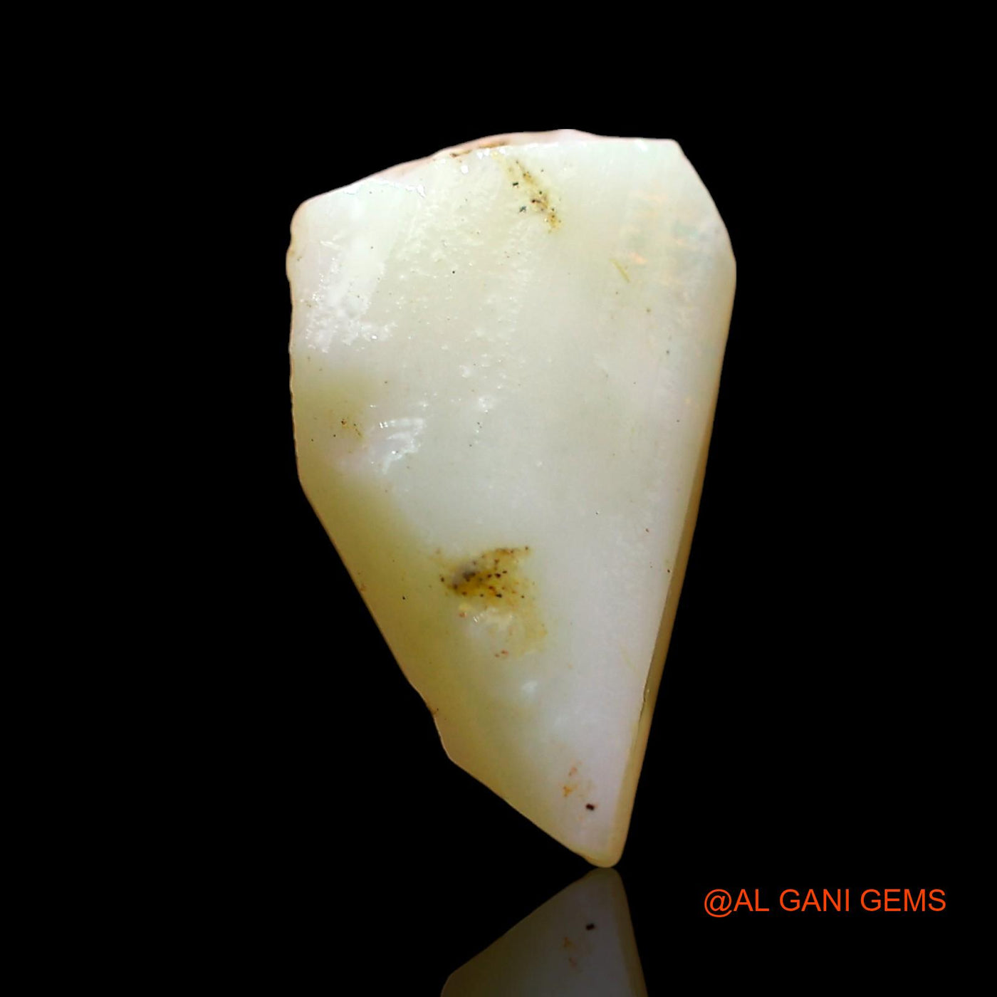 4.00 Cts Natural Australian Fire Opal Loose Gemstone Fancy Rough 15x9x5 mm RD-372