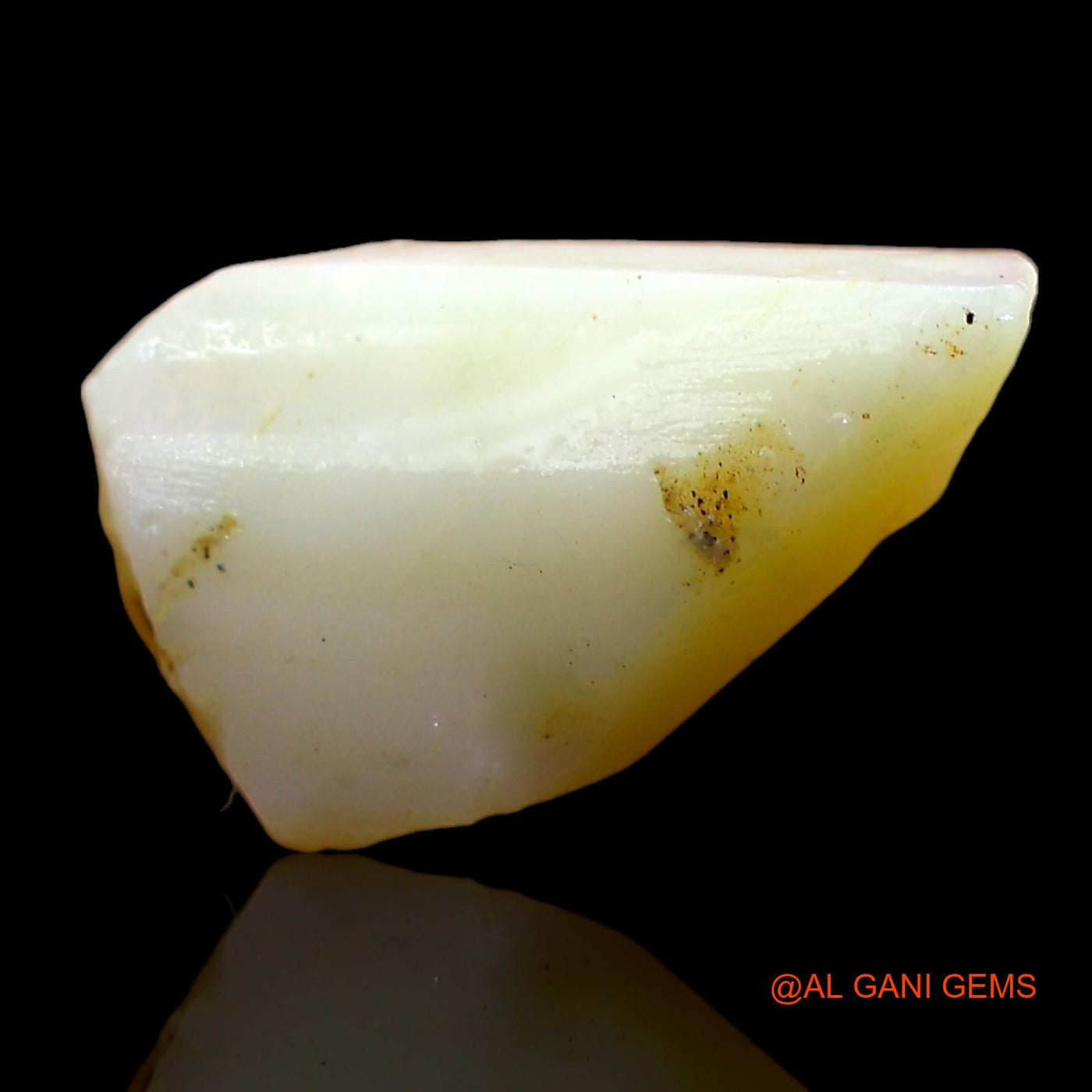 4.00 Cts Natural Australian Fire Opal Loose Gemstone Fancy Rough 15x9x5 mm RD-372