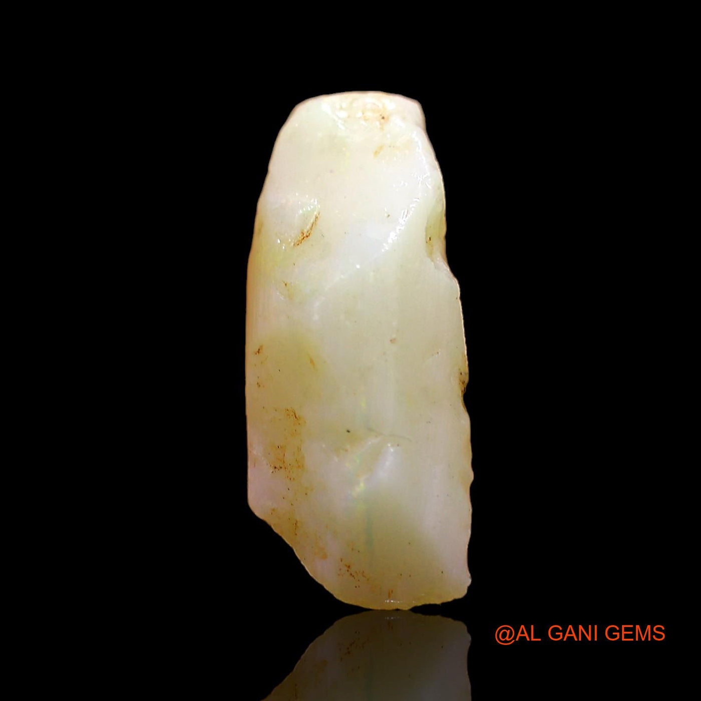 4.00 Cts Natural Australian Fire Opal Loose Gemstone Fancy Rough 15x9x5 mm RD-372