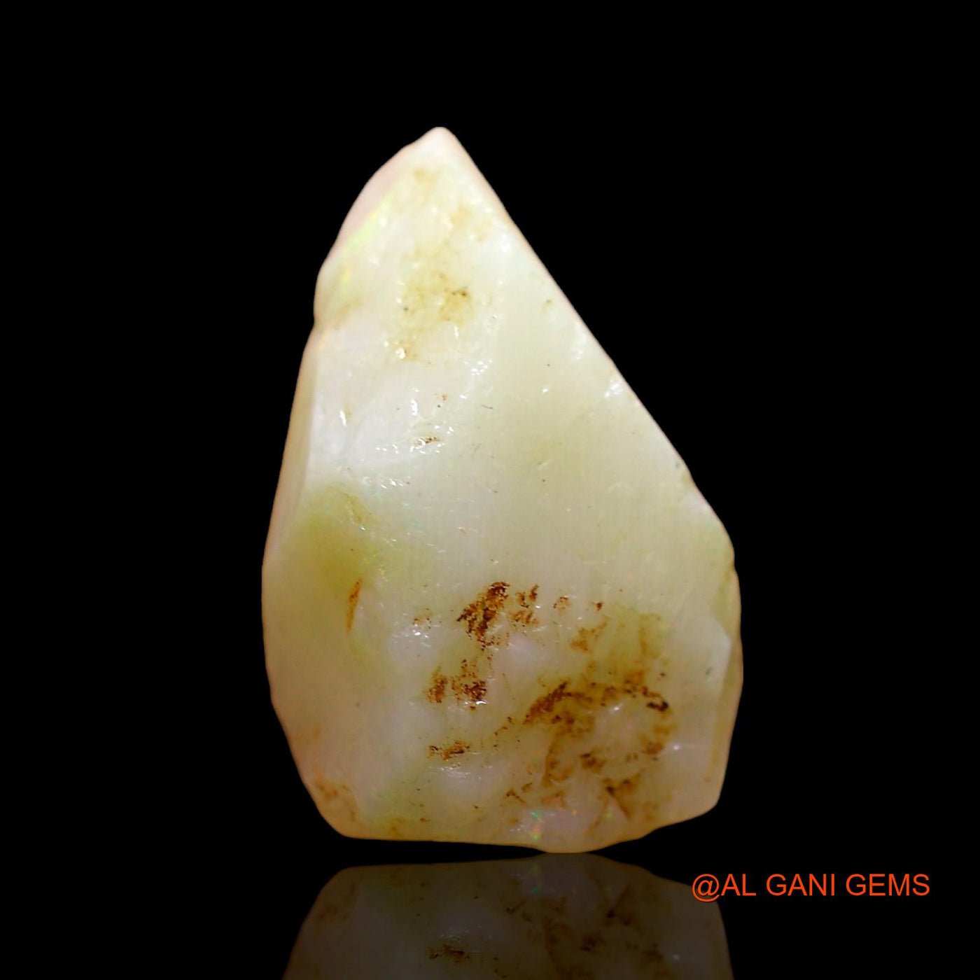 4.00 Cts Natural Australian Fire Opal Loose Gemstone Fancy Rough 15x9x5 mm RD-372