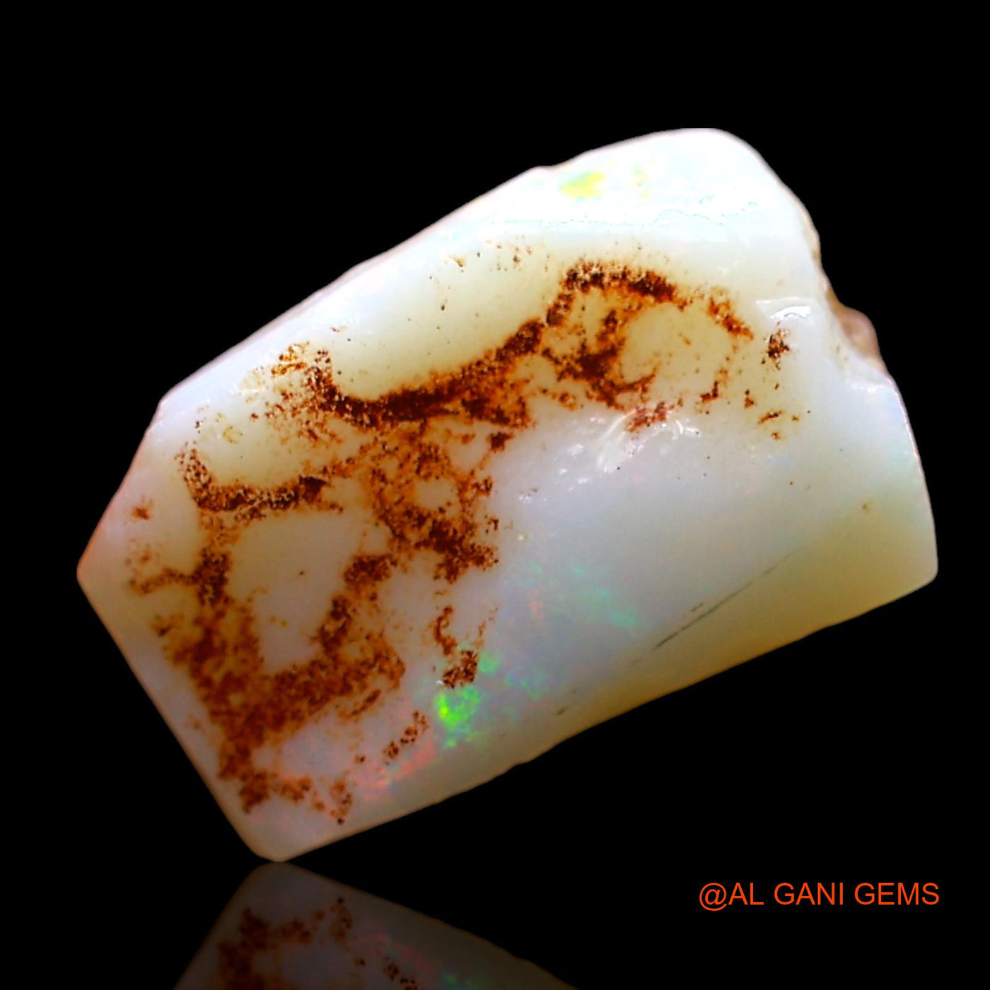 3.00 Cts Natural Australian Fire Opal Fancy Rough Loose Gemstone For Jewelry 12x8x4 mm RD-373