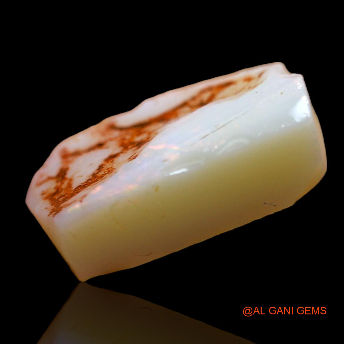 3.00 Cts Natural Australian Fire Opal Fancy Rough Loose Gemstone For Jewelry 12x8x4 mm RD-373