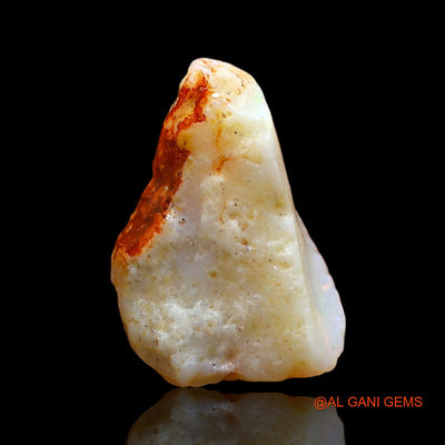 3.00 Cts Natural Australian Fire Opal Loose Gemstone Fancy Rough 14x9x4 mm RD-374