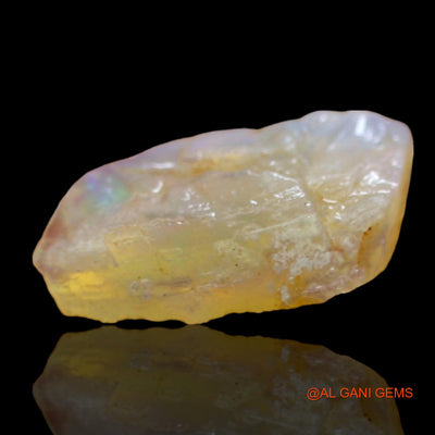 2.00 Cts Natural Australian Fire Opal Fancy Rough Loose Gemstone For Jewelry 13x10x3 mm RD-375