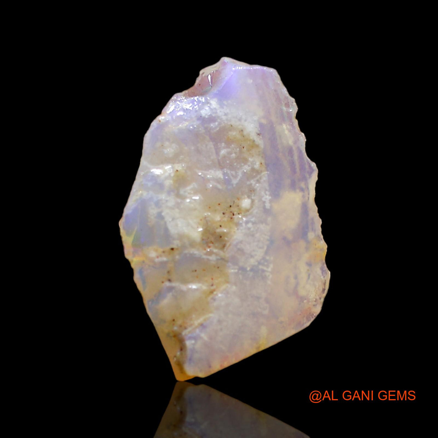 2.00 Cts Natural Australian Fire Opal Fancy Rough Loose Gemstone For Jewelry 13x10x3 mm RD-375