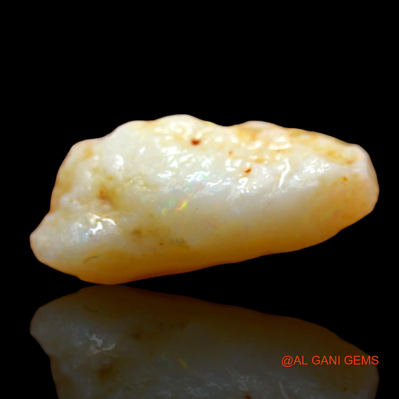 3.00 Cts Unheated Australian Fire Opal Loose Gemstone Fancy Rough Natural 15x8x5 mm RD-376