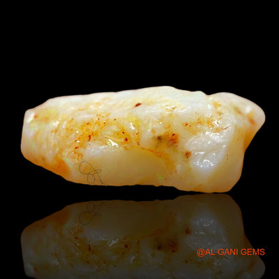 3.00 Cts Unheated Australian Fire Opal Loose Gemstone Fancy Rough Natural 15x8x5 mm RD-376
