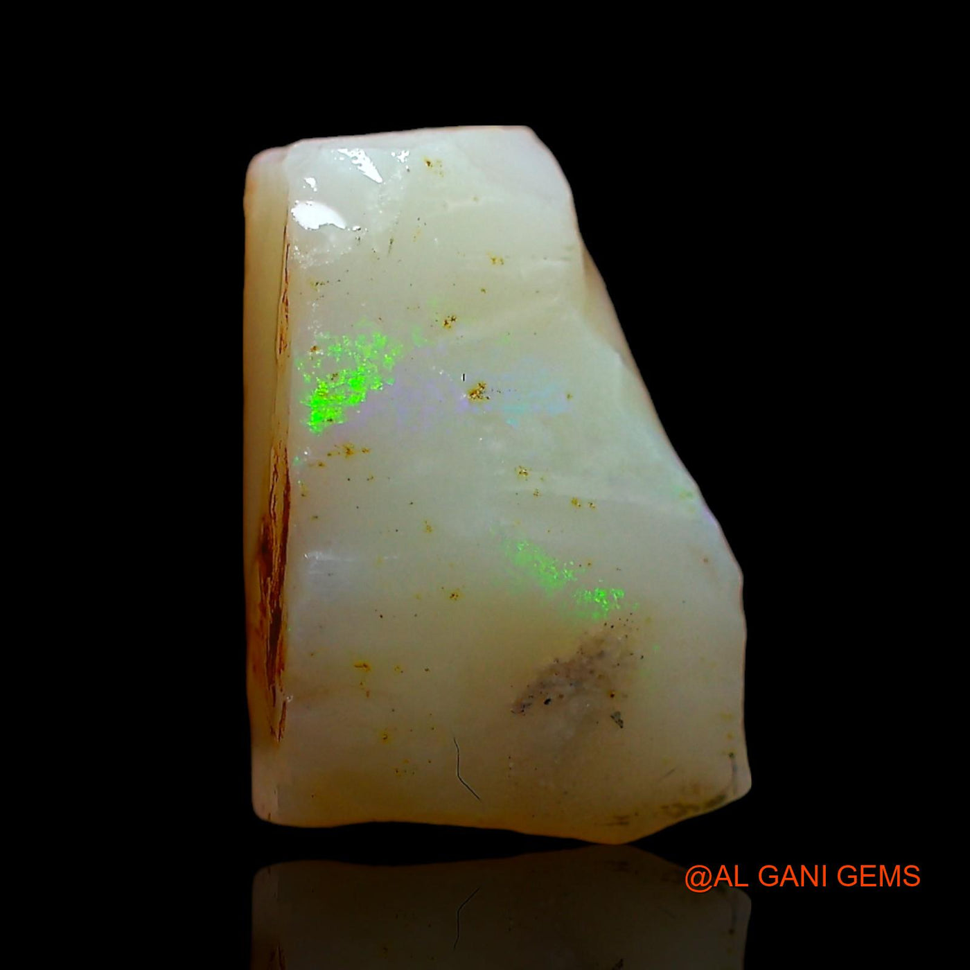 4.00 Cts Natural Australian Fire Opal Loose Gemstone Fancy Rough 13x8x5 mm RD-377
