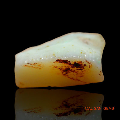 4.00 Cts Natural Australian Fire Opal Loose Gemstone Fancy Rough 13x8x5 mm RD-377